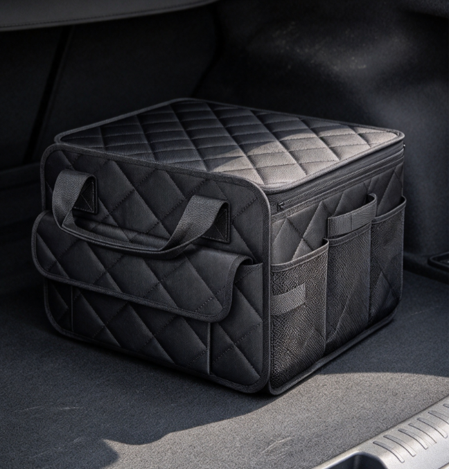 Foldable Trunk Organizer for SUV and Car Storage