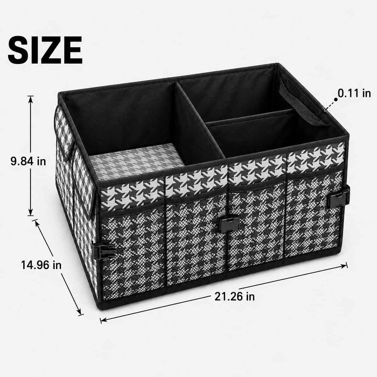 Car Trunk and Backseat Storage Organizer - Image 2